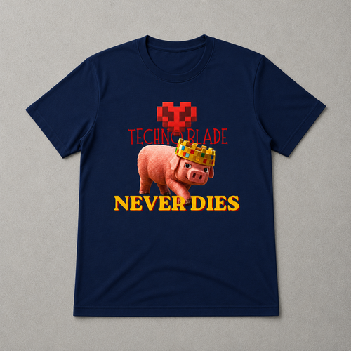 Legend Never Dies Round Neck T-Shirt