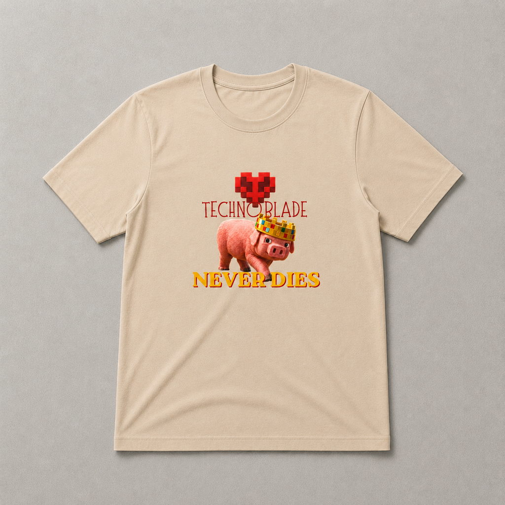 Legend Never Dies Round Neck T-Shirt