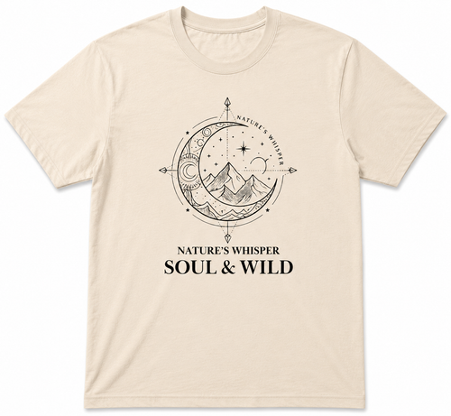 Nature Whispers Something Round Neck T-Shirt