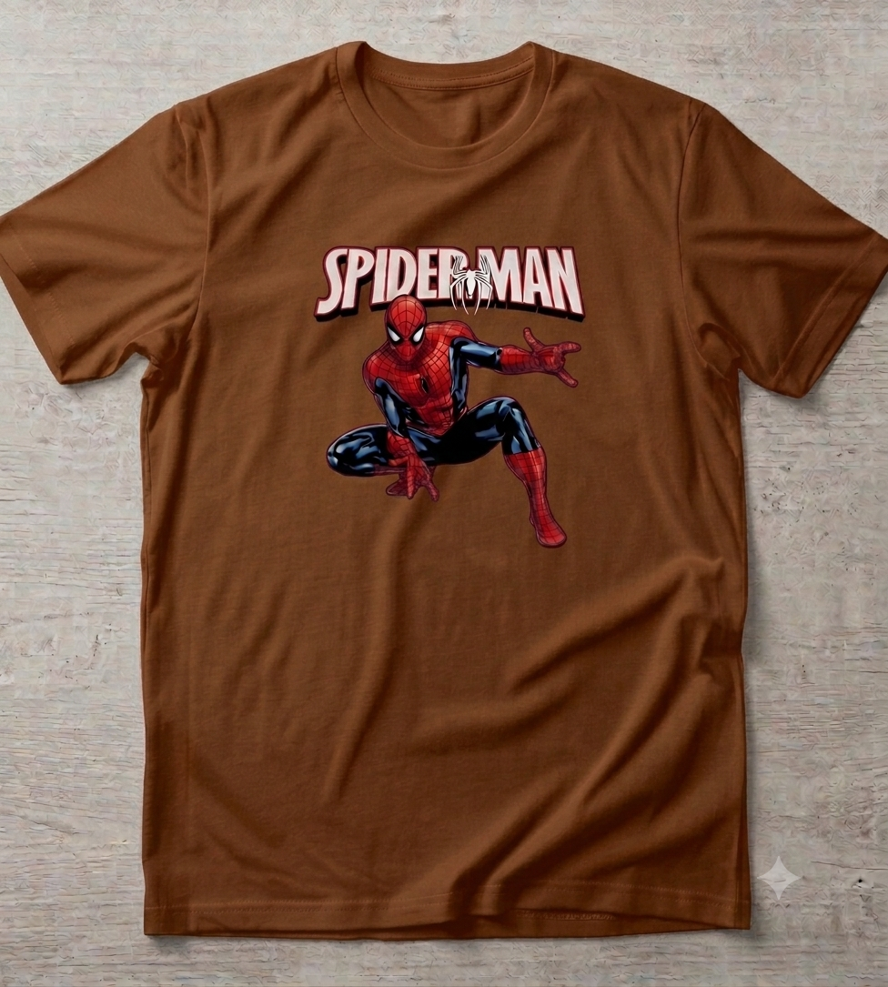Spider-Man Round Neck T-Shirt