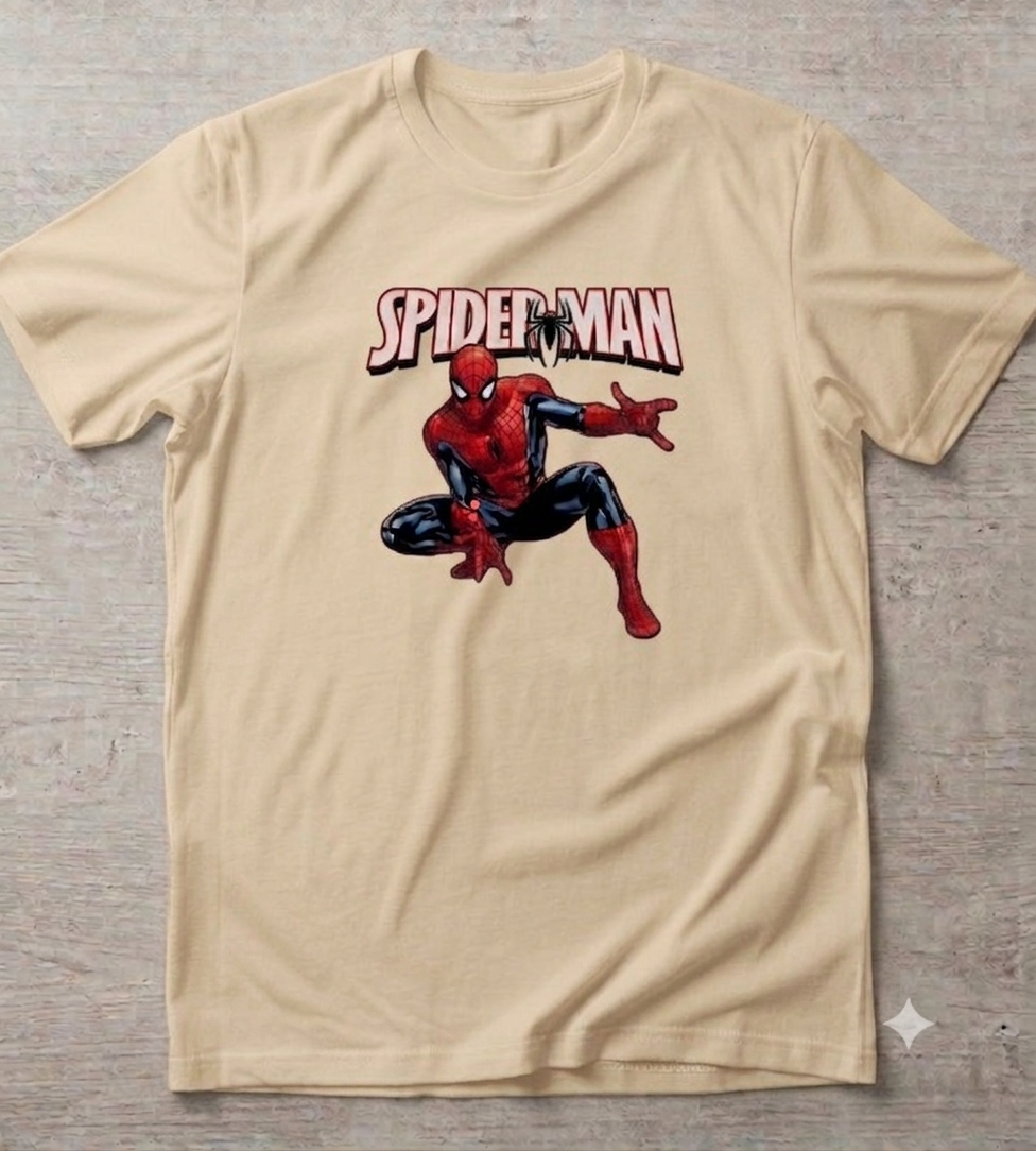 Spider-Man Round Neck T-Shirt