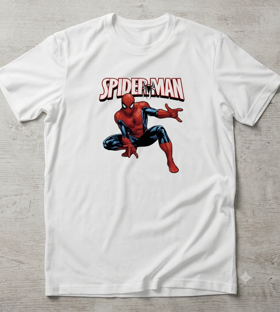 Spider-Man Round Neck T-Shirt